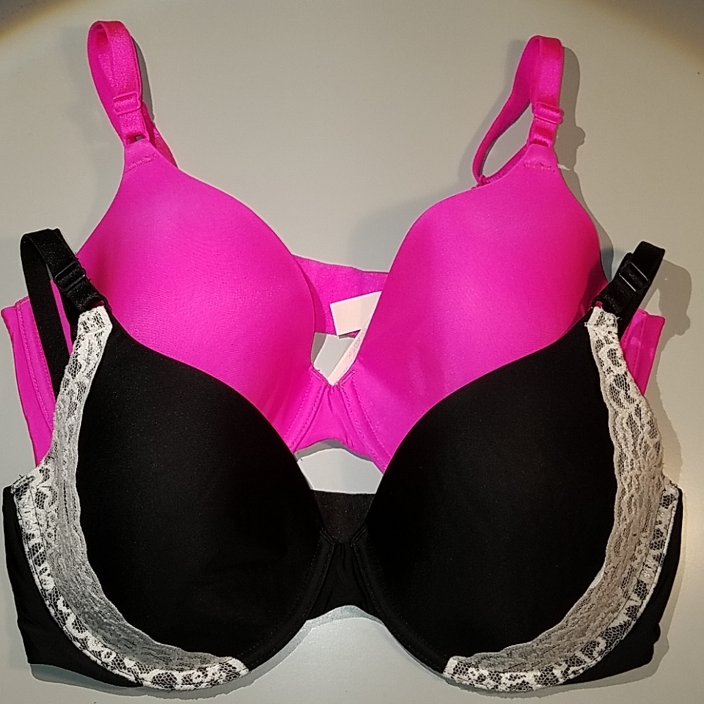 Set of 2 Victoria's Secret Perfect Coverage bras